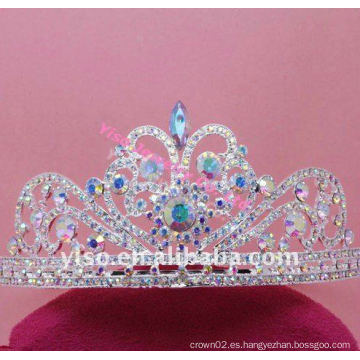 Tiara de diamantes de imitación